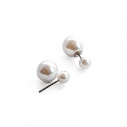 Ensemble de Boucles D'Oreilles en Perles 10 mm