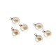 Perle ABS Ronde avec Capuchon 10 mm Ø1.6 mm