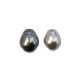 Pearl ABS Irregular Oval 16x20mm Ø1.2mm