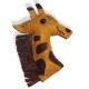 Fabric Giraffe 70x85mm