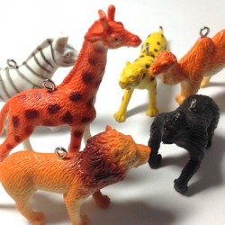 Animaux Sauvages en PVC ~ 40 x 70 mm