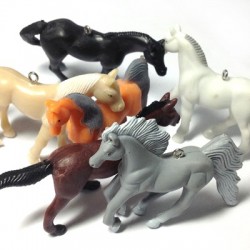 Cavalli in PVC ~ 70X50 mm