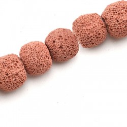 Sandlava Bead Round 12mm (34pcs)