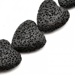 Sandlava Bead Heart 20mm (20pcs)