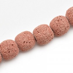 Perle Sandlava Ronde 12 mm