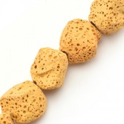 Sandlava Bead Irregular 17x15mm