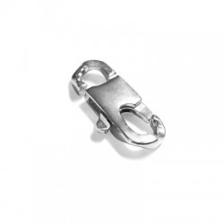 Fermoir Mousqueton en Argent 925 26 x 10 mm