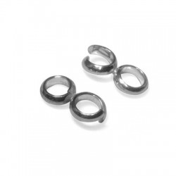 Anellino Aperto in Argento 925  9x17mm