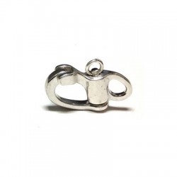 Fermoir en Argent 925 25 x 17 mm