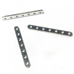 Silver 925 Spacer Multi (7 Holes) 28x7mm
