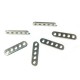 Separatore con 5 Fori in Argento 925 13x3mm