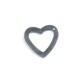 Cœur en Argent 925 22 mm