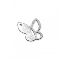 Colgante de Plata 925 Mariposa 13mm