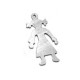 Fille en Argent 925 13 x 24.5 mm