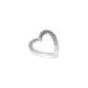 Charm in Argento 925 Cuore 22mm