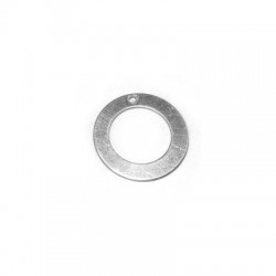 Silver 925 Round 1 Hole 20mm