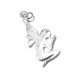 Ciondolo in Argento 925 Fata 14x33mm