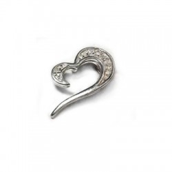 Colgante de Plata 925 Corazón 13mm