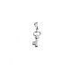 Colgante de Plata 925 Llave 20x10mm