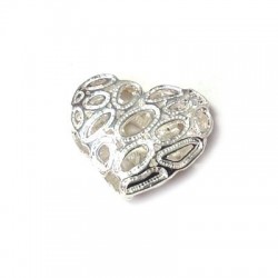 Silver 925 Heart 20x18mm