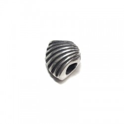 Entrepieza de Plata 925 Concha 10x12mm