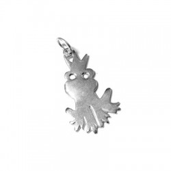 Silver 925 Frog 25mm