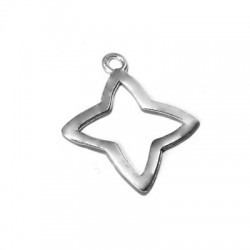 Colgante de Plata 925 Estrella 24mm