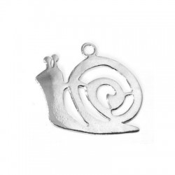 Colgante de Plata 925 Caracol 25x27mm