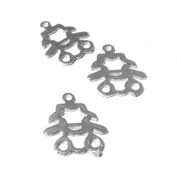 Colgante de Plata 925 Niño 16x15mm