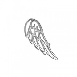 Silver 925 Charm Angel Wing 6x13mm