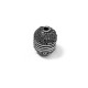 Ασήμι 925 Χάντρα Σωληνάκι 10x15mm Ø2.1mm