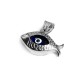 Œil Poisson en Argent 925 10 x 20 mm