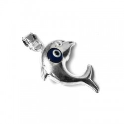 Silver 925 Eye Dolphin 17x21mm