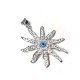 Colgante de Plata 925 Estrella de Mar Swarovski con Ojo 30mm