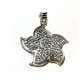 Colgante de Plata 925 Swarovski Flor 26mm