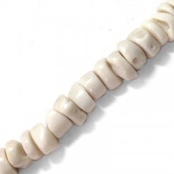 Coral Bamboo Irregular Medium Nuggets 12x10mm (40cm length-88pcs)