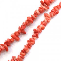 Coral Bamboo Irregular Nugget (80cm length-approx.)