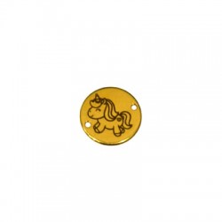 Connecteur rond en Laiton Licorne 15 mm Ø1.4 mm