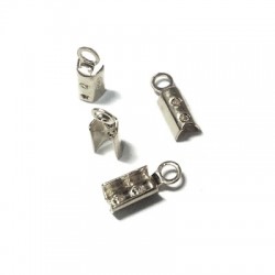 Embout plié en Argent 925 Ø 2 mm