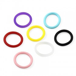 Porte-Lunettes en Silicone rond 16 mm/2 mm