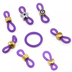 Porte-Lunettes en Silicone rond 16 mm/2 mm