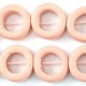 Ceramic Matte Ring 25mm with Vertical Hole (Ø 4mm)