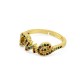 Bague ajustable "One" en Métal/Laiton avec Zircons 22mm