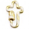 Gold/ White