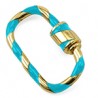 Gold/ Turquoise
