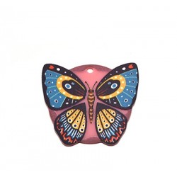 Pendentif Papillon en Plexiacrylique 40x36mm