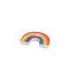 Plexi Acrylic Charm Rainbow 13x8mm