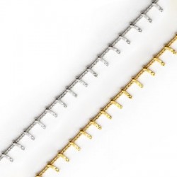 Catena in Acciaio Inossidabile 304 1.2x2mm & 1.5x6.8mm