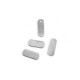 Ciondolo in Metallo Ottone Targhetta Rettangolare 5x12mm (Ø1.1mm)