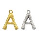 Pendentif lettre "A" en Métal/Laiton 10x13mm